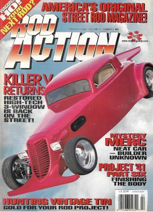 ROD ACTION 1998 FEB - PROJ '41 PART VI, KILLER V, '32 CABRIO, '40 MERC MYSTERY